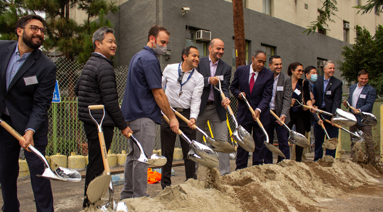 Weingart Tower Breaks Ground